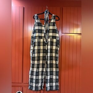 Ace & Jig Black and White Patterned Jumpsuit